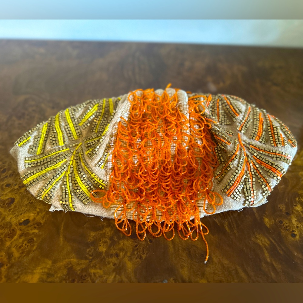 Anthropology Beaded Clutch